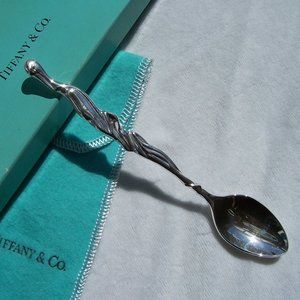 Tiffany & Co. Sterling Silver Stork Feeding Spoon